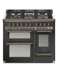 STEEL Cucine Ascot 100/3 - Gas Fuel - Carvers Interiors - Cookers and Bathroom Showroom Wolverhampton