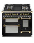 STEEL Cucine Ascot 100/3 - Mixed Hobs - Carvers Interiors - Cookers and Bathroom Showroom Wolverhampton