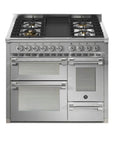 STEEL Cucine Ascot 100/3 - Mixed Hobs - Carvers Interiors - Cookers and Bathroom Showroom Wolverhampton