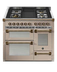 STEEL Cucine Ascot 100/3 - Mixed Hobs - Carvers Interiors - Cookers and Bathroom Showroom Wolverhampton