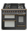 STEEL Cucine Ascot 100/3 - Mixed Hobs - Carvers Interiors - Cookers and Bathroom Showroom Wolverhampton