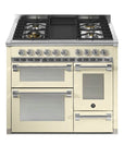 STEEL Cucine Ascot 100/3 - Mixed Hobs - Carvers Interiors - Cookers and Bathroom Showroom Wolverhampton