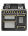 STEEL Cucine Ascot 100/3 - Mixed Hobs - Carvers Interiors - Cookers and Bathroom Showroom Wolverhampton