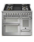 STEEL Cucine Ascot 100/3 - Mixed Hobs - Carvers Interiors - Cookers and Bathroom Showroom Wolverhampton