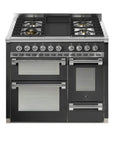 STEEL Cucine Ascot 100/3 - Mixed Hobs - Carvers Interiors - Cookers and Bathroom Showroom Wolverhampton