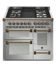STEEL Cucine Ascot 100/3 - Mixed Hobs - Carvers Interiors - Cookers and Bathroom Showroom Wolverhampton