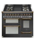 STEEL Cucine Ascot 100/3 - Mixed Hobs - Carvers Interiors - Cookers and Bathroom Showroom Wolverhampton