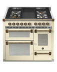 STEEL Cucine Ascot 100/3 - Mixed Hobs - Carvers Interiors - Cookers and Bathroom Showroom Wolverhampton