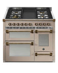 STEEL Cucine Ascot 100/3 - Mixed Hobs - Carvers Interiors - Cookers and Bathroom Showroom Wolverhampton