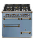 STEEL Cucine Ascot 100/3 - Solid Door - Gas Fuel - Carvers Interiors - Cookers and Bathroom Showroom Wolverhampton