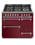 STEEL Cucine Ascot 100/3 - Solid Door - Gas Fuel - Carvers Interiors - Cookers and Bathroom Showroom Wolverhampton