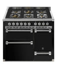 STEEL Cucine Ascot 100/3 - Solid Door - Gas Fuel - Carvers Interiors - Cookers and Bathroom Showroom Wolverhampton