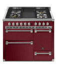 STEEL Cucine Ascot 100/3 - Solid Door - Mixed Hobs - Carvers Interiors - Steel Cucine