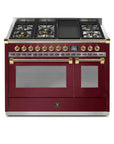 STEEL Cucine Ascot 120 cm - 5 Burners - Gas Fuel - Carvers Interiors - Steel Cucine
