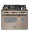 STEEL Cucine Ascot 120 cm - 5 Burners - Gas Fuel - Carvers Interiors - Steel Cucine