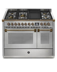 STEEL Cucine Ascot 120 cm - 5 Burners - Gas Fuel - Carvers Interiors - Steel Cucine