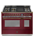 STEEL Cucine Ascot 120 cm - 5 Burners - Gas Fuel - Carvers Interiors - Steel Cucine