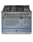 STEEL Cucine Ascot 120 cm - 5 Burners - Gas Fuel - Carvers Interiors - Steel Cucine