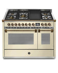 STEEL Cucine Ascot 120 cm - 5 Burners - Gas Fuel - Carvers Interiors - Steel Cucine