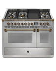 STEEL Cucine Ascot 120 cm - 5 Burners - Gas Fuel - Carvers Interiors - Steel Cucine