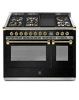STEEL Cucine Ascot 120 cm - 5 Burners - Gas Fuel - Carvers Interiors - Steel Cucine