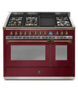 STEEL Cucine Ascot 120 cm - 5 Burners - Gas Fuel - Carvers Interiors - Steel Cucine