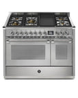 STEEL Cucine Ascot 120 cm - 5 Burners - Gas Fuel - Carvers Interiors - Steel Cucine