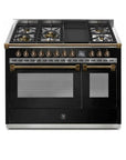 STEEL Cucine Ascot 120 cm - 5 Burners - Gas Fuel - Carvers Interiors - Steel Cucine