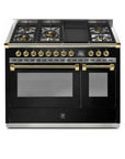 STEEL Cucine Ascot 120 cm - 5 Burners - Gas Fuel - Carvers Interiors - Steel Cucine