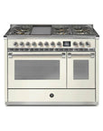 STEEL Cucine Ascot 120 cm - 6 Burners - Gas Fuel - Carvers Interiors - Cookers and Bathroom Showroom Wolverhampton