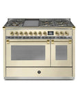 STEEL Cucine Ascot 120 cm - 6 Burners - Gas Fuel - Carvers Interiors - Cookers and Bathroom Showroom Wolverhampton