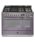 STEEL Cucine Ascot 120 cm - 6 Burners - Gas Fuel - Carvers Interiors - Cookers and Bathroom Showroom Wolverhampton