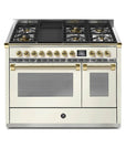 STEEL Cucine Ascot 120 cm - 6 Burners - Gas Fuel - Carvers Interiors - Cookers and Bathroom Showroom Wolverhampton
