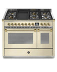 STEEL Cucine Ascot 120 cm - 6 Burners - Gas Fuel - Carvers Interiors - Cookers and Bathroom Showroom Wolverhampton