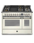STEEL Cucine Ascot 120 cm - 6 Burners - Gas Fuel - Carvers Interiors - Cookers and Bathroom Showroom Wolverhampton