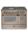 STEEL Cucine Ascot 120 cm - 6 Burners - Gas Fuel - Carvers Interiors - Cookers and Bathroom Showroom Wolverhampton