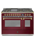 STEEL Cucine Ascot 120 cm - 6 Burners - Gas Fuel - Carvers Interiors - Cookers and Bathroom Showroom Wolverhampton