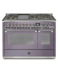 STEEL Cucine Ascot 120 cm - 6 Burners - Gas Fuel - Carvers Interiors - Cookers and Bathroom Showroom Wolverhampton