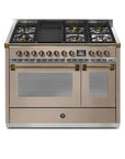 STEEL Cucine Ascot 120 cm - 6 Burners - Gas Fuel - Carvers Interiors - Steel Cucine