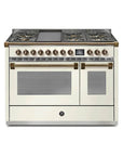 STEEL Cucine Ascot 120 cm - 6 Burners - Gas Fuel - Carvers Interiors - Cookers and Bathroom Showroom Wolverhampton