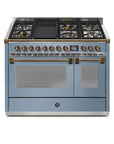 STEEL Cucine Ascot 120 cm - 6 Burners - Gas Fuel - Carvers Interiors - Steel Cucine