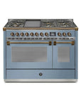 STEEL Cucine Ascot 120 cm - 6 Burners - Gas Fuel - Carvers Interiors - Cookers and Bathroom Showroom Wolverhampton