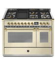 STEEL Cucine Ascot 120 cm - 6 Burners - Gas Fuel - Carvers Interiors - Steel Cucine