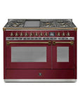 STEEL Cucine Ascot 120 cm - 6 Burners - Gas Fuel - Carvers Interiors - Cookers and Bathroom Showroom Wolverhampton