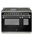 STEEL Cucine Ascot 120 cm - 6 Burners - Gas Fuel - Carvers Interiors - Steel Cucine