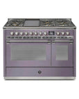 STEEL Cucine Ascot 120 cm - 6 Burners - Gas Fuel - Carvers Interiors - Cookers and Bathroom Showroom Wolverhampton