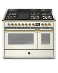 STEEL Cucine Ascot 120 cm - 6 Burners - Gas Fuel - Carvers Interiors - Steel Cucine