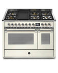 STEEL Cucine Ascot 120 cm - 6 Burners - Gas Fuel - Carvers Interiors - Cookers and Bathroom Showroom Wolverhampton