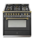 STEEL Cucine Ascot 90 cm - Gas Fuel - Carvers Interiors - Steel Cucine