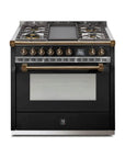 STEEL Cucine Ascot 90 cm - Mixed Hobs - Carvers Interiors - Steel Cucine